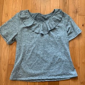 Gray Shein top